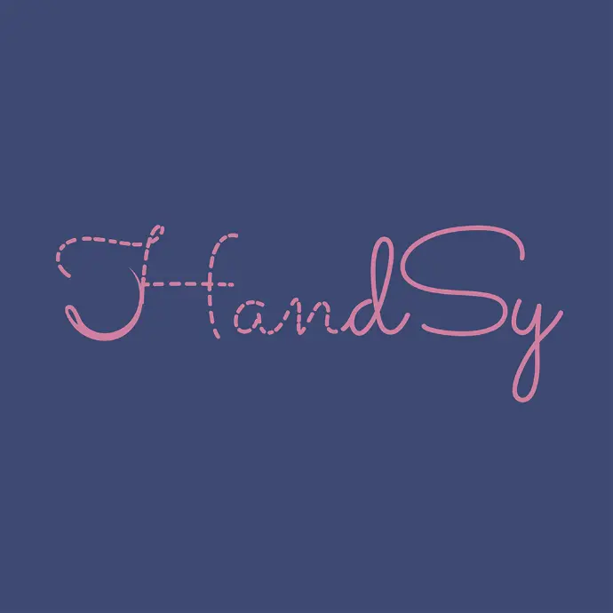 exemple de logo pour une marque fictive de sacs faits main